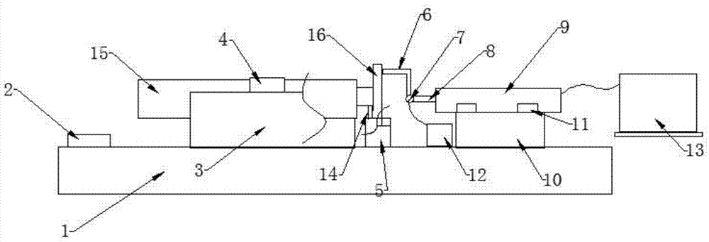 Automobile valve tappet surface runout detection device