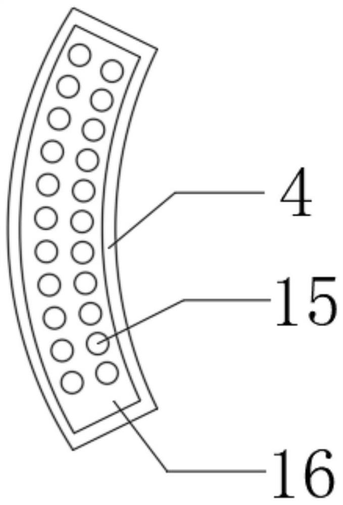 Garbage treatment device for environment-friendly machine