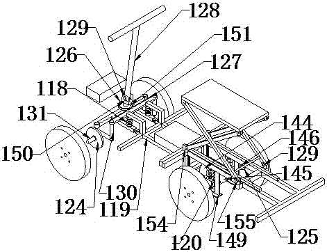 Suitcase type folding electric vehicle