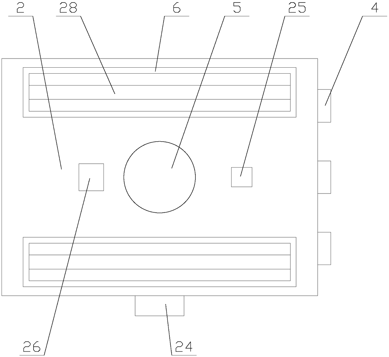 Easy-to-adjust vehicle access device based on face recognition