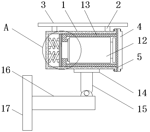 Smart surveillance camera with waterproof function