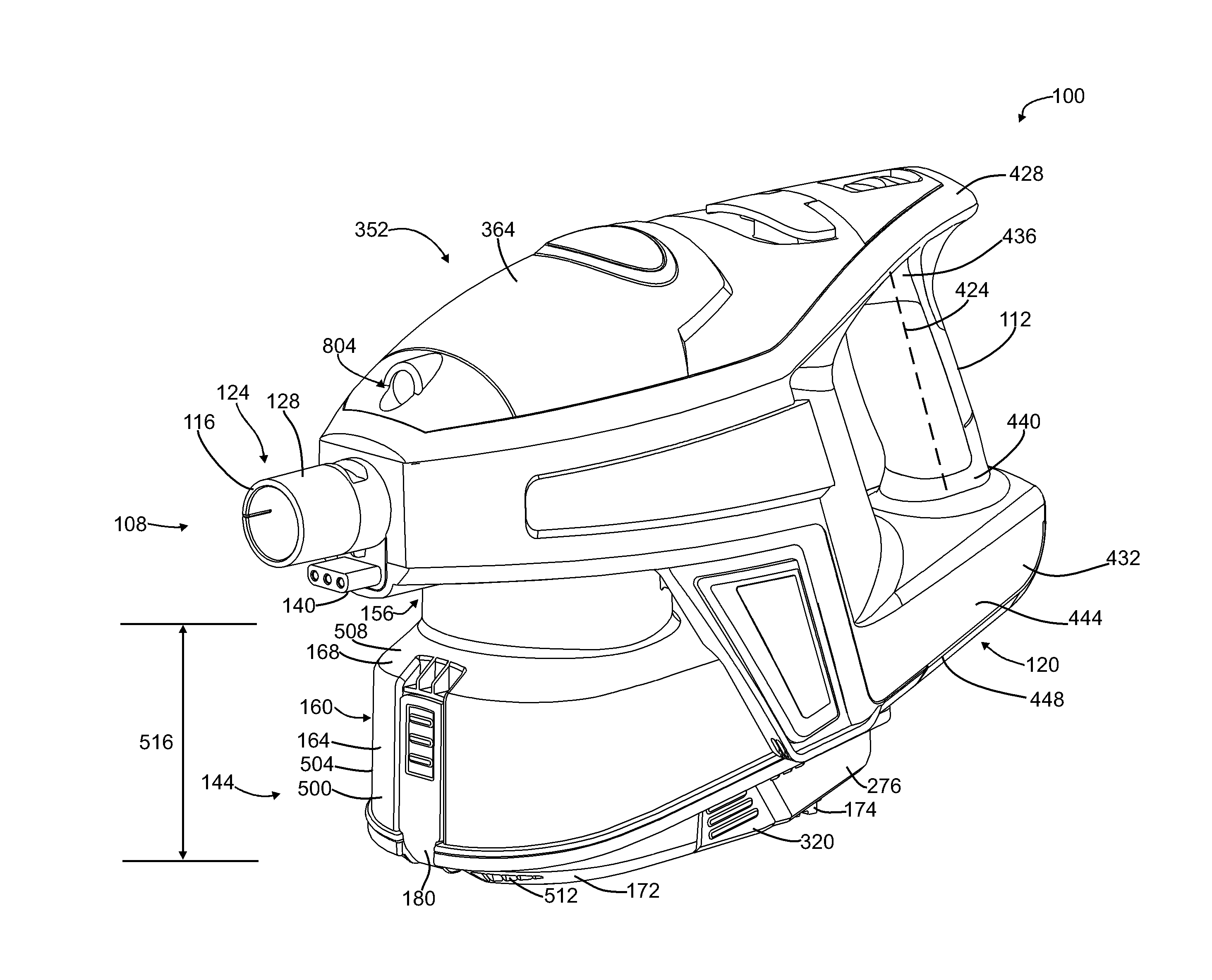 Portable surface cleaning apparatus