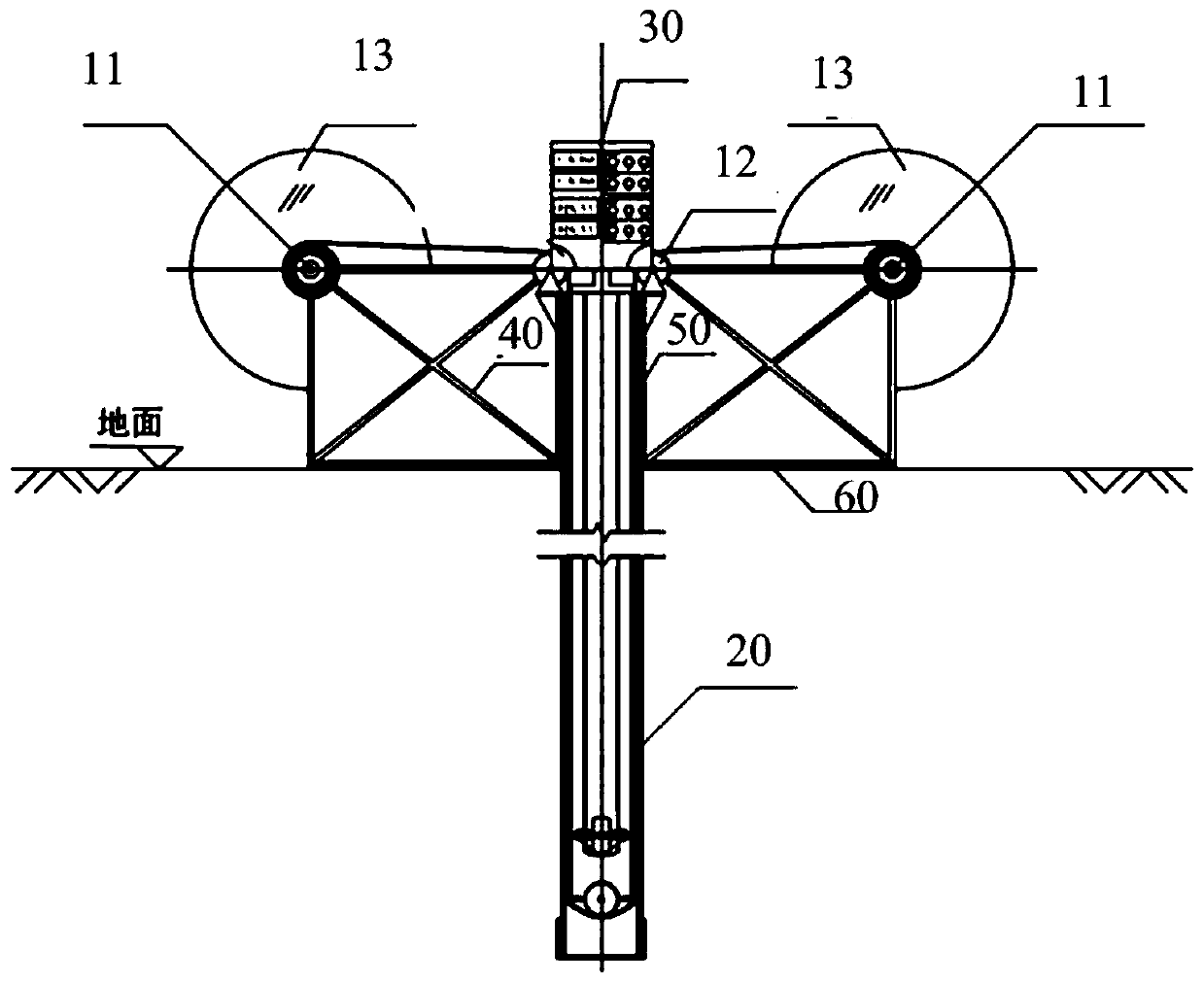 Geotechnical engineering inclinometry method and device based on shape memory material