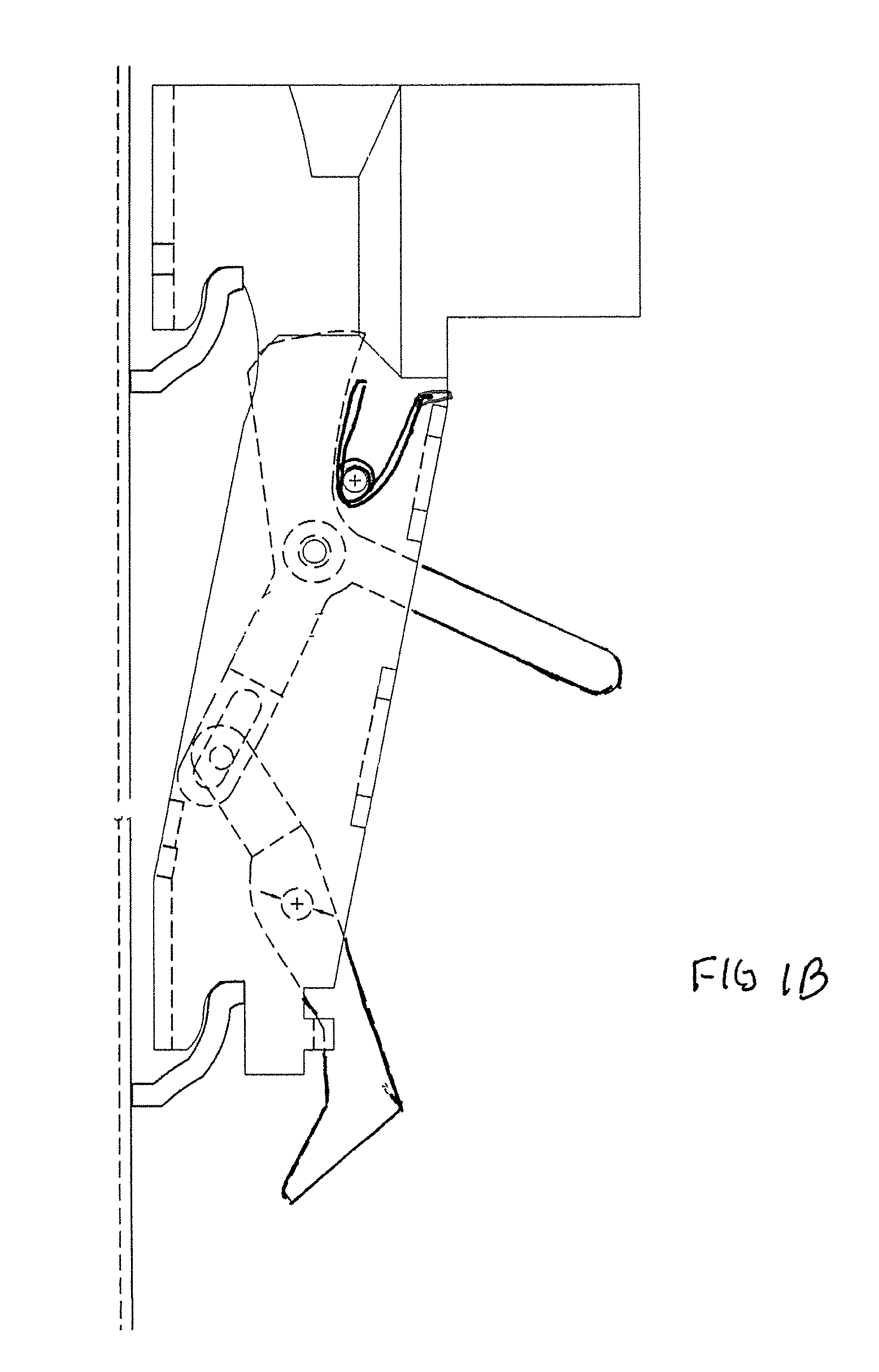 Double latched scaffold connector