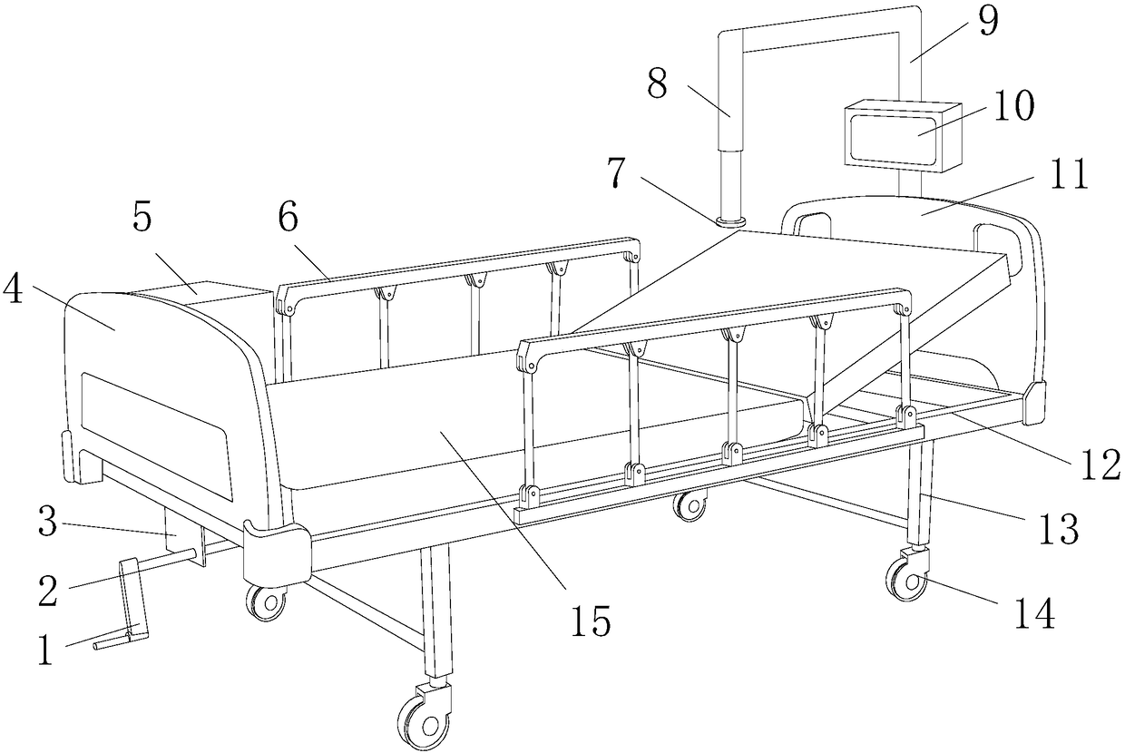 Emergent monitoring and diagnosing device for department of cardiology