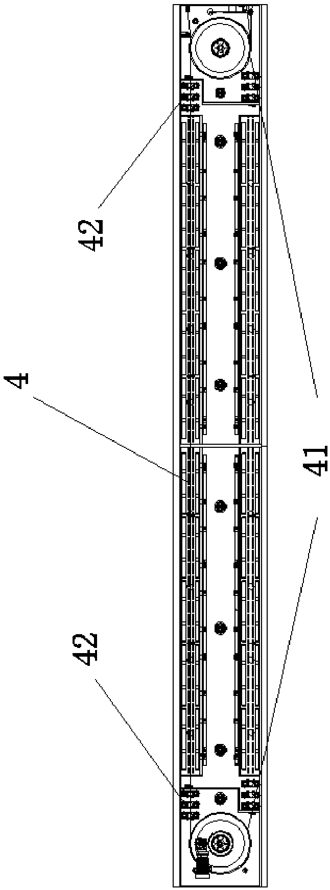 Novel high-speed electro-deposition efficient round wire welding band equipment