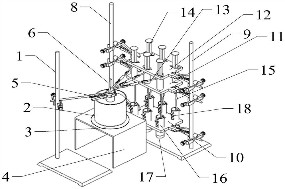 Device for retaining enema for experimental animals and method of use thereof