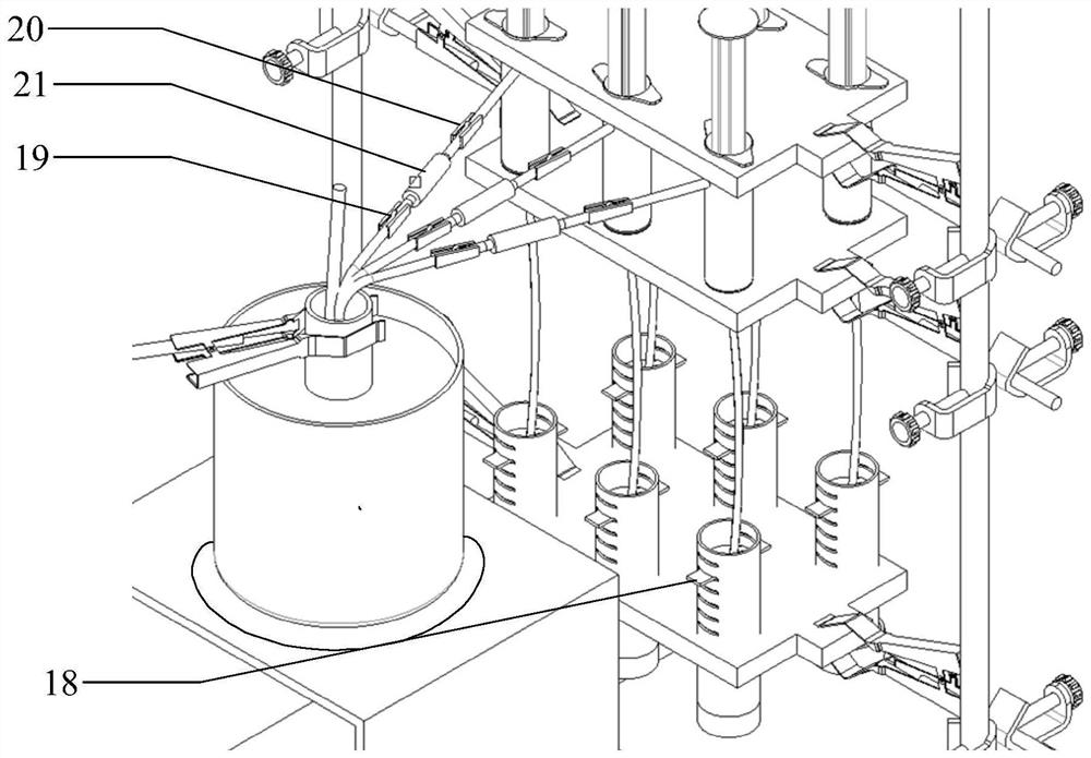 Device for retaining enema for experimental animals and method of use thereof