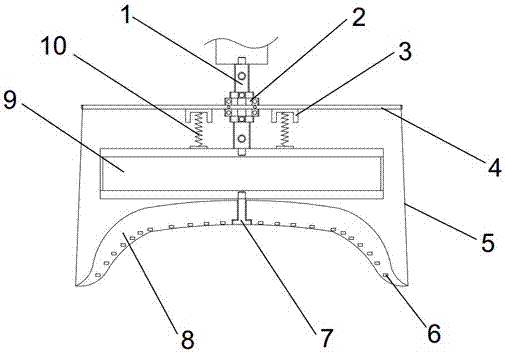 Electromagnet drive flexible glue adhering gripping device