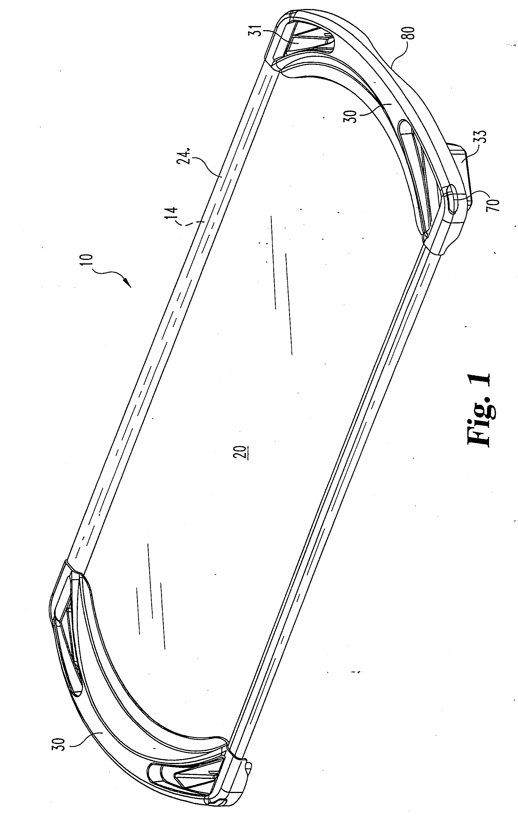 Stackable cot assembly with attached end pieces