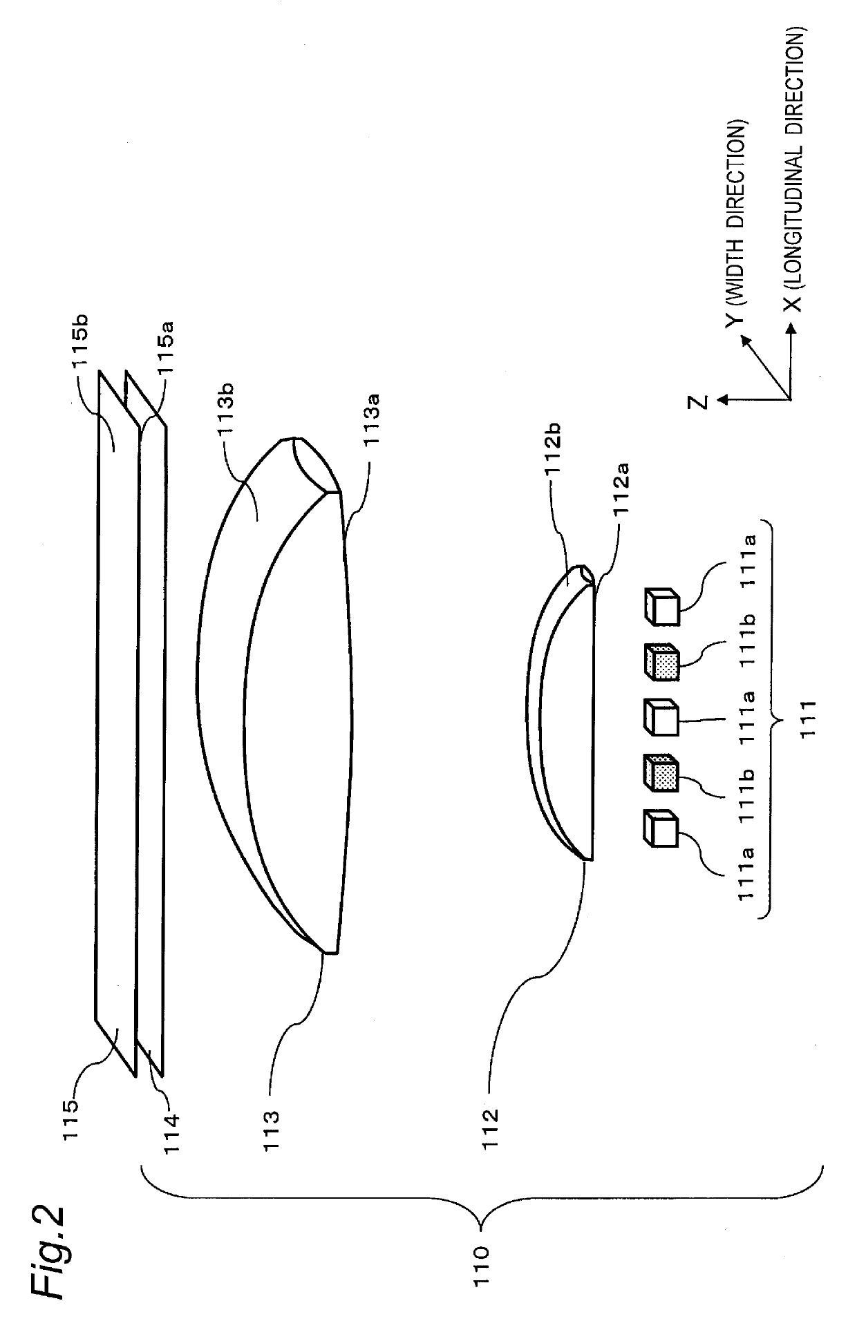 Head-up display and moving object