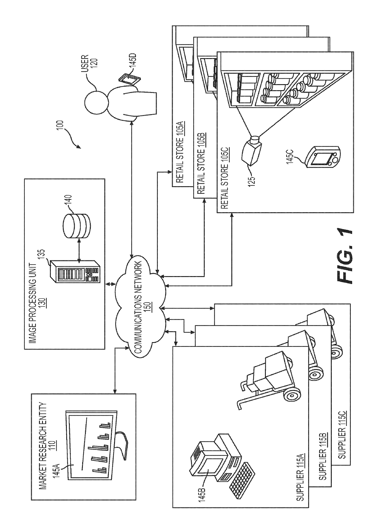 Camera configured to be mounted to store shelf