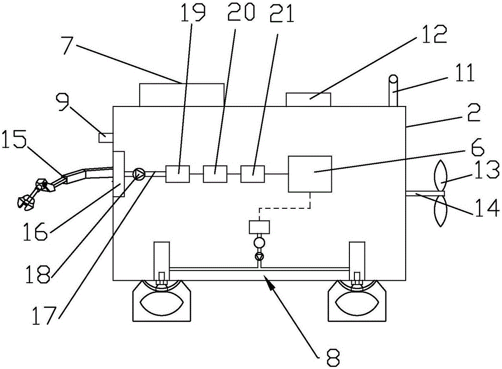 River section water quality monitoring system and method