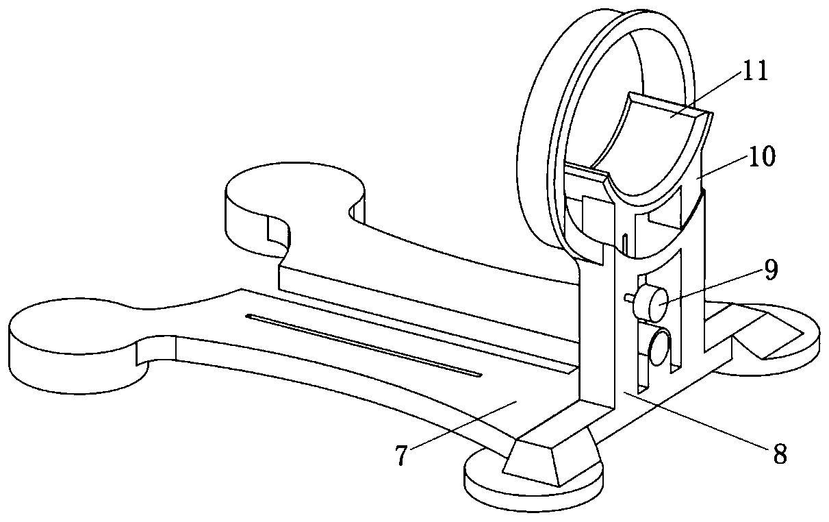 Wrist joint rehabilitation device self-adaptive to changes of human motion axis