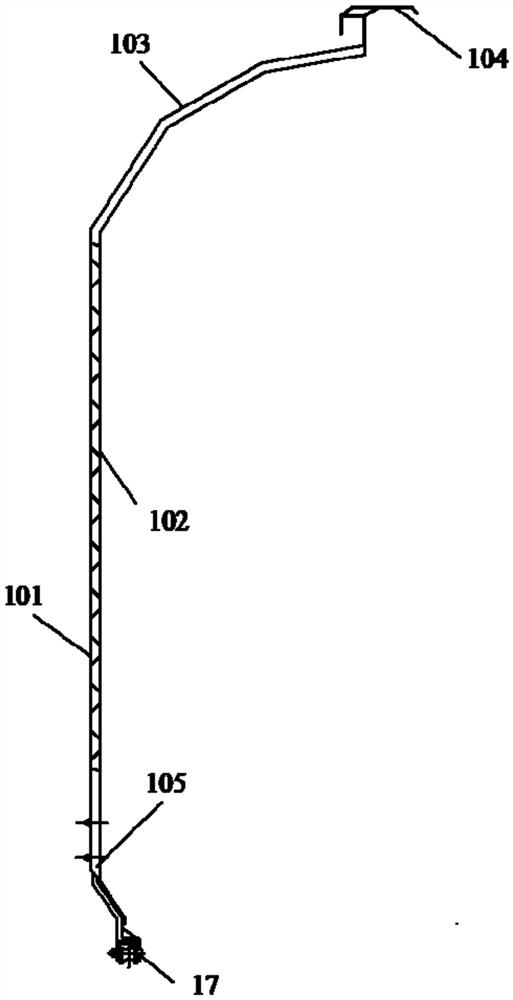 Fold line type large-opening-degree sliding side door