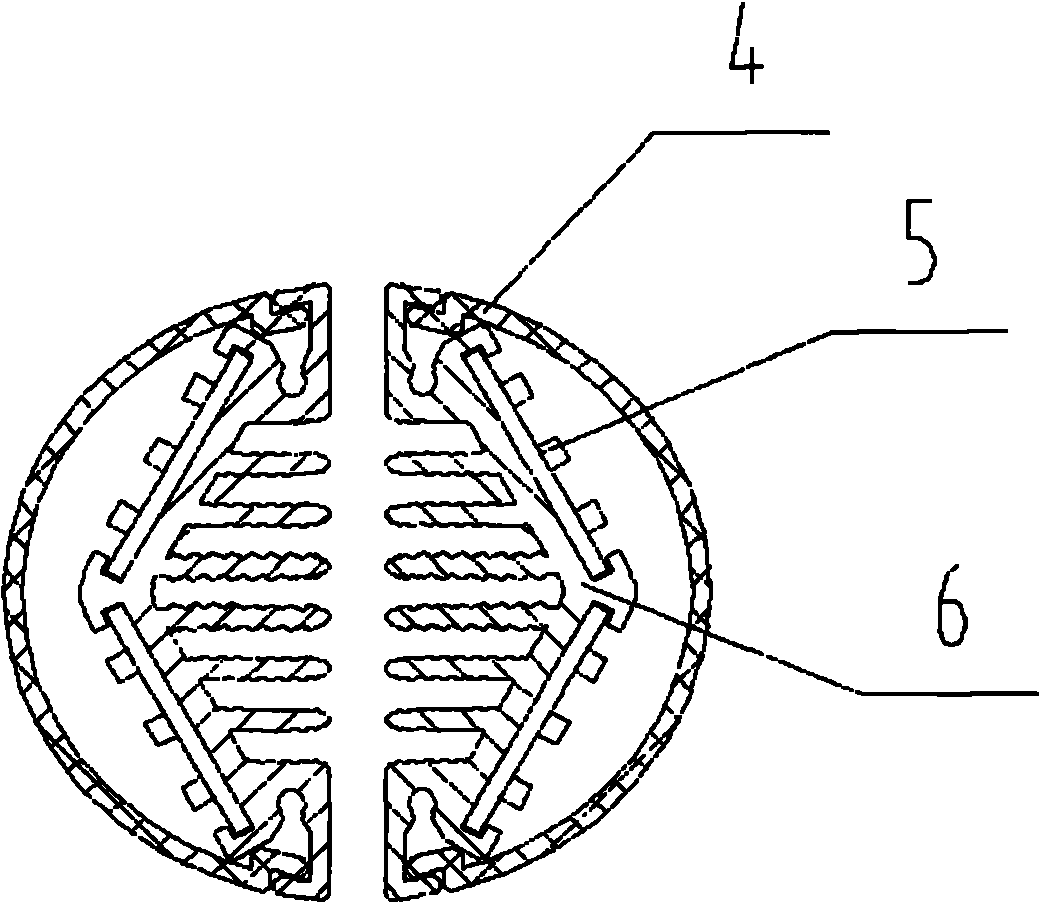 LED (light emitting diode) pluggable pipe