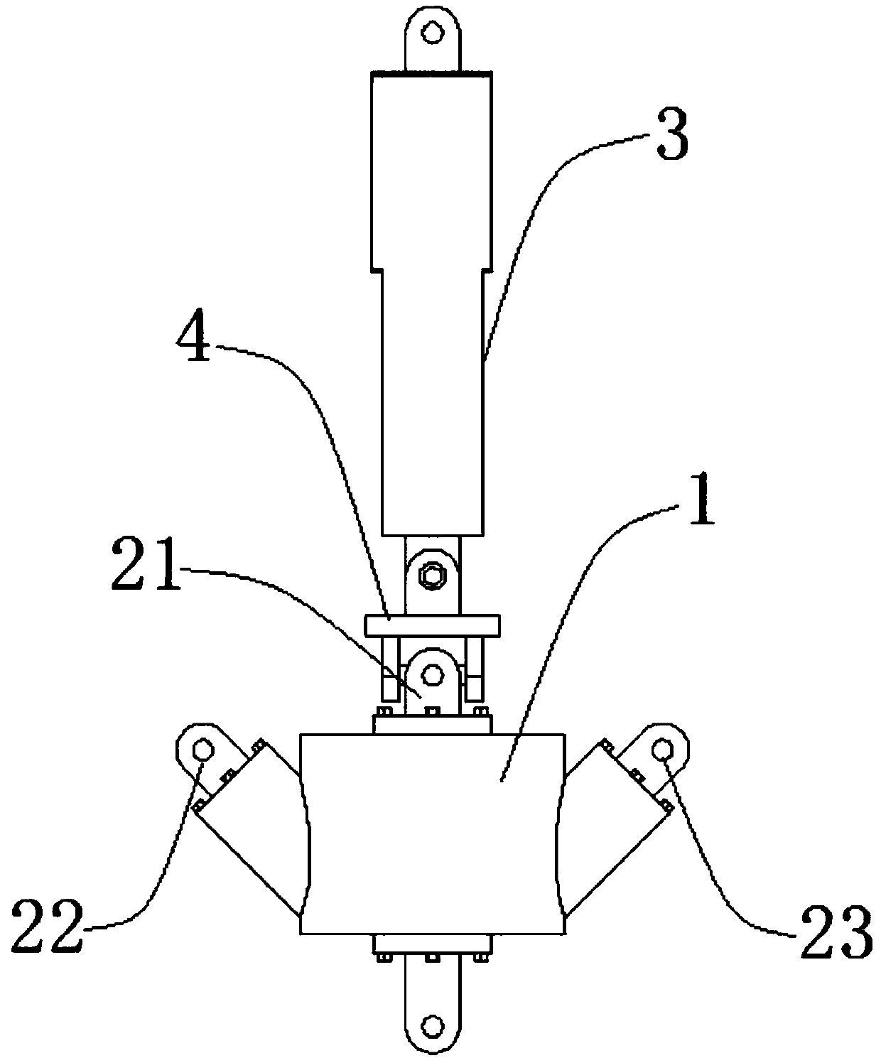 Anti-shock support hanger