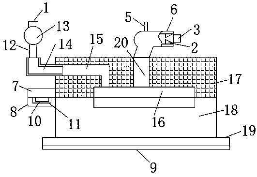 Check valve body steel casting tool and manufacturing process thereof