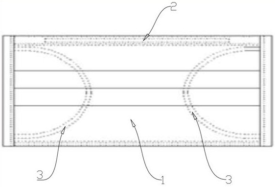 Aromatic melt-blown non-woven fabric having low ventilation resistance, planar mask with melt-blown non-woven fabric and manufacturing method of planar mask