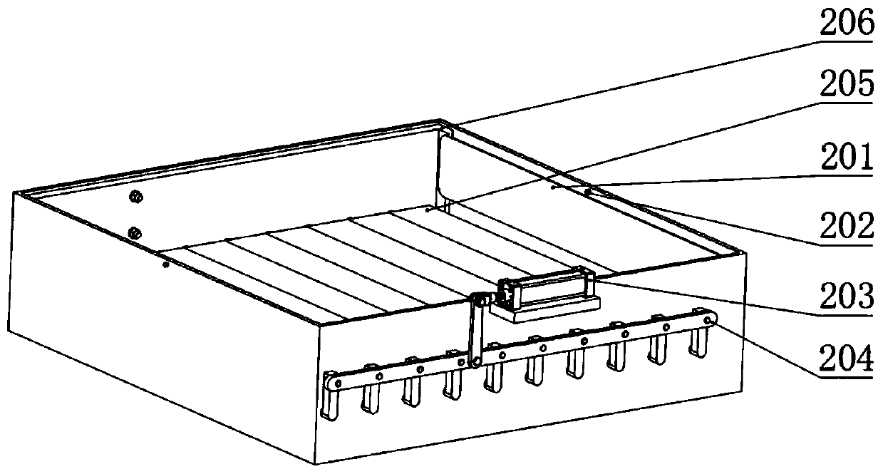 Nut drying device with moisture content real-time monitoring function