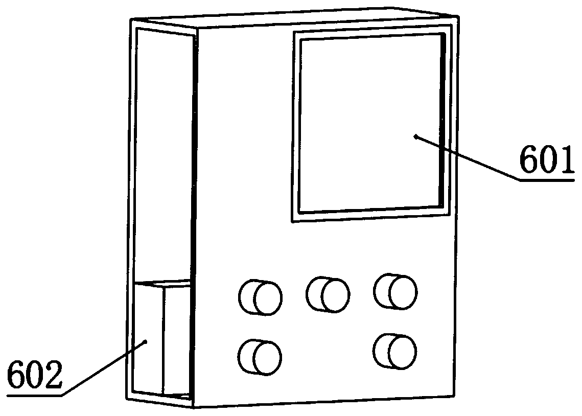 Nut drying device with moisture content real-time monitoring function