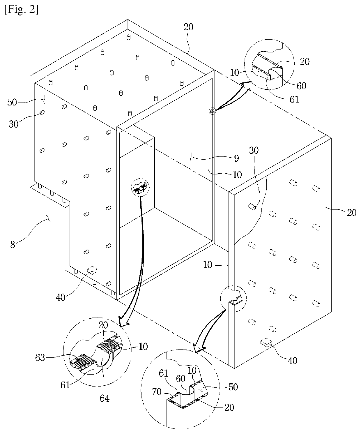 Vacuum adiabatic body and refrigerator