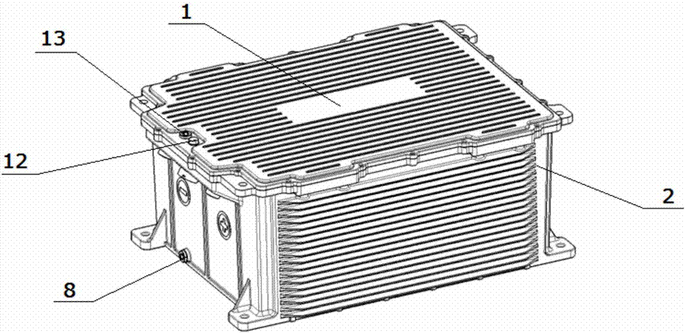 Oil-cooled battery pack