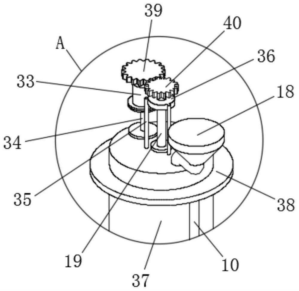 A preparation device for microorganism immobilized particles