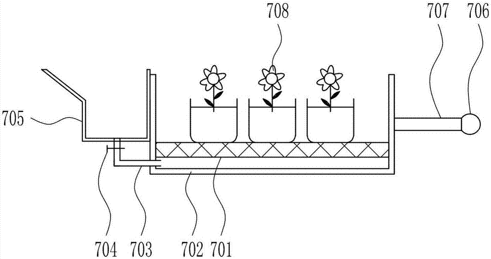 Plantable type solar street lamp