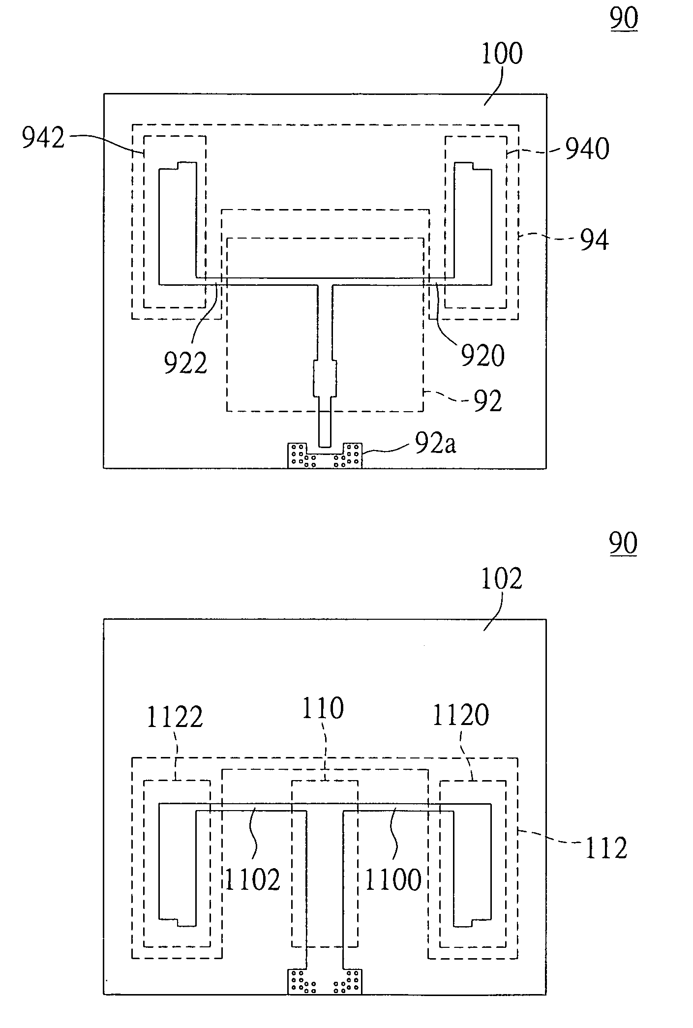 High gain broadband planar antenna