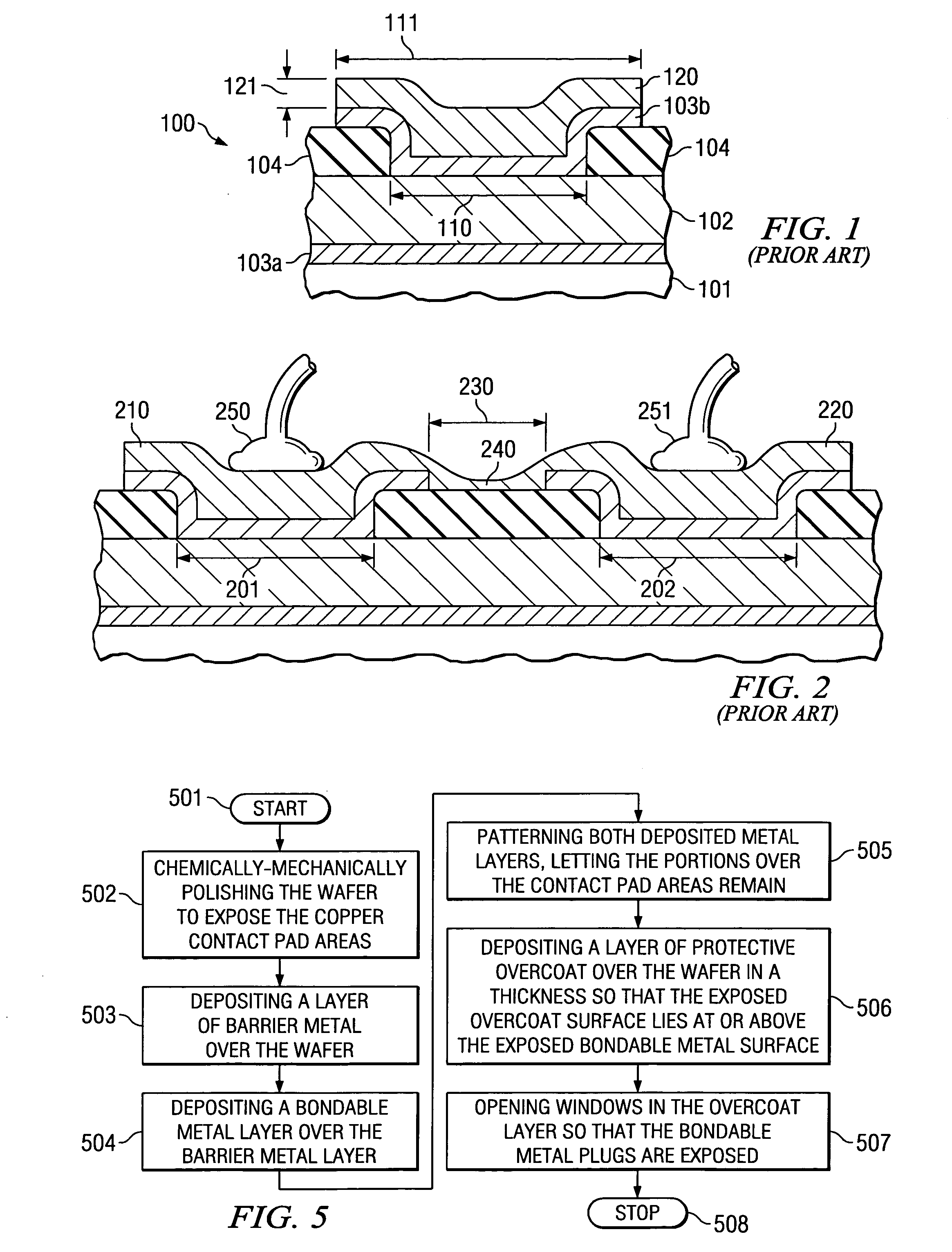 Structure and method for contact pads having an overcoat-protected bondable metal plug over copper-metallized integrated circuits