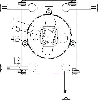 Urban afforestation tree trimming device and application method thereof