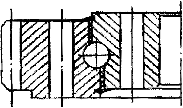 Off-course driving device of non-off course gear used for aerogenerator