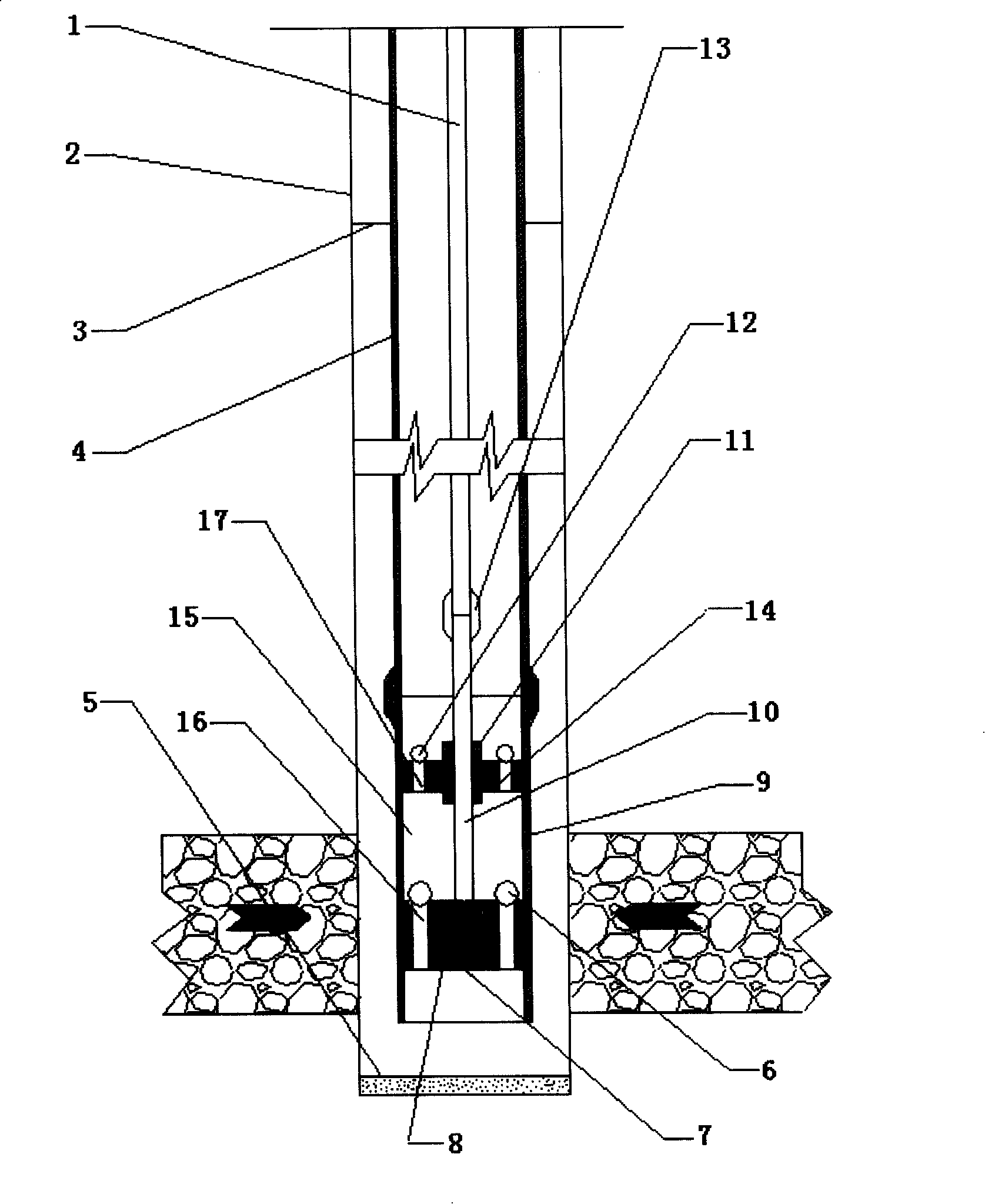 Lever oil pump capable of eliminating eccentric wear and directly flushing well