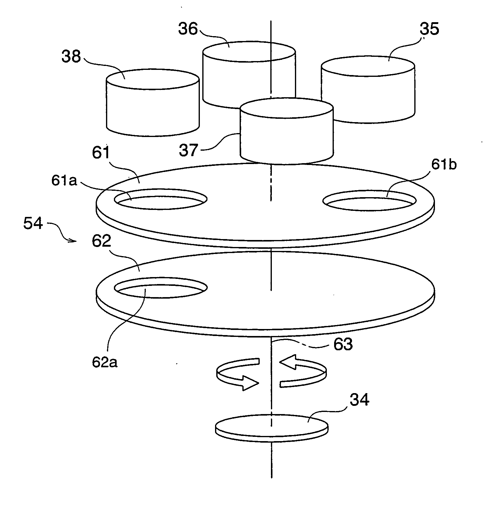 Double-layer shutter control method of multi-sputtering system