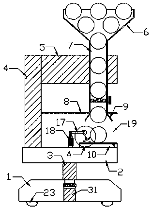 Volleyball serving device for sports