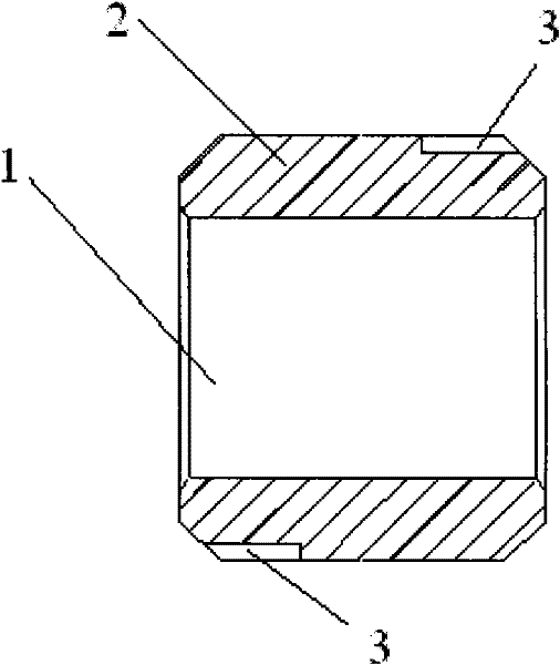 Powder metallurgy oil-free lubricating bearing and method for preparing same