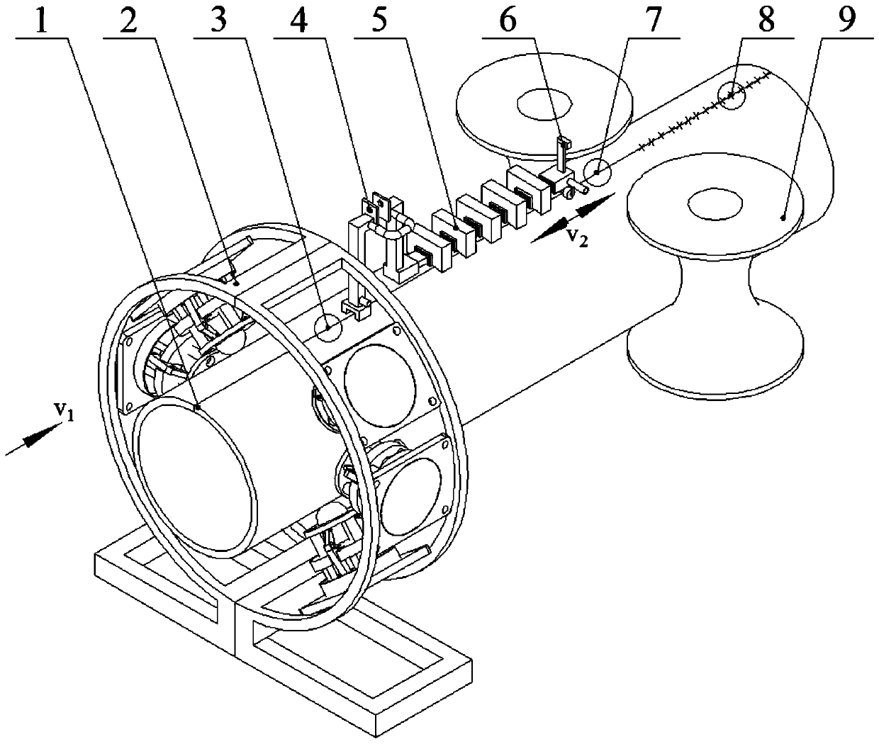 Novel welding device and method based on high-frequency current proximity effects