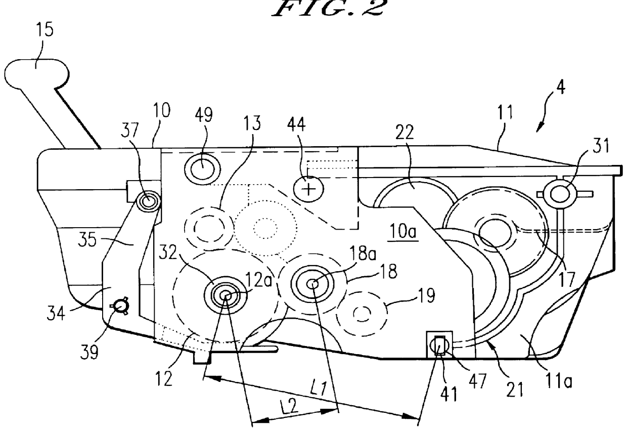 Process cartridge and an image forming apparatus using the same process cartridge and a method of manufacturing the same process cartridge