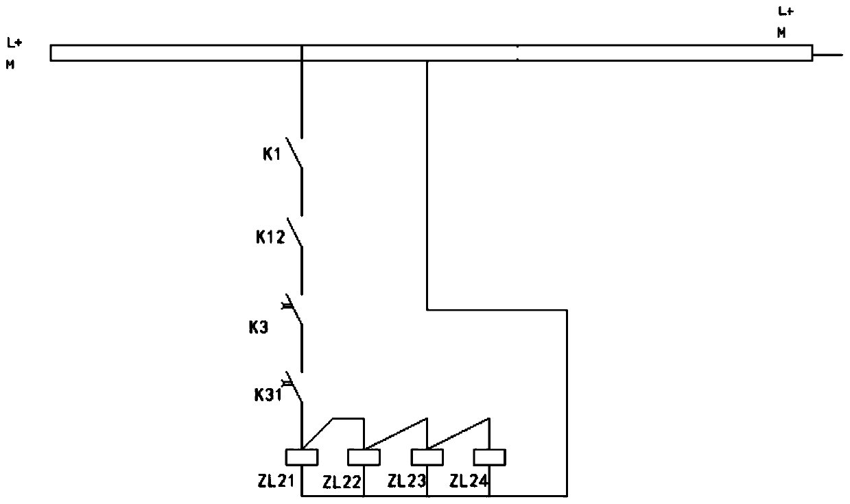 A control system for preventing malfunction of emergency stop device