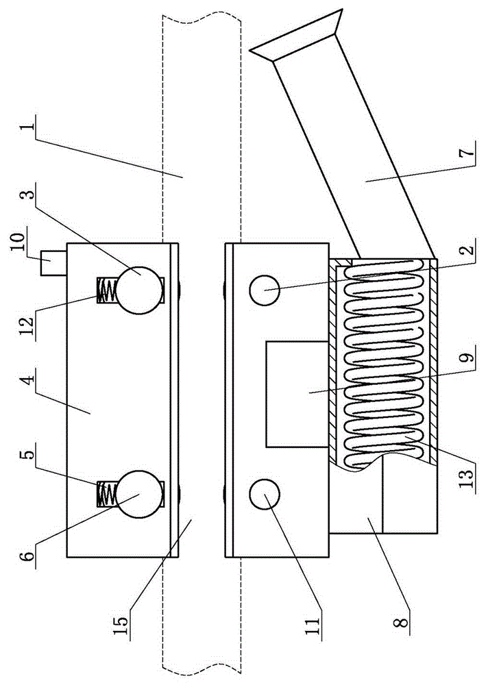 Snow blowing and ice thawing device for electrical device