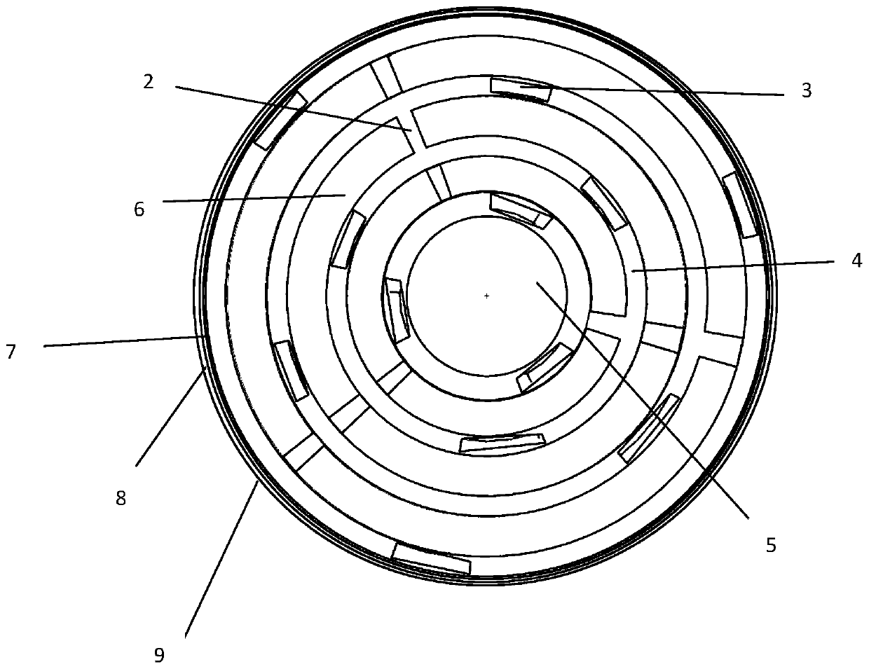 Superconducting conductor bracket with high heat dissipation efficiency