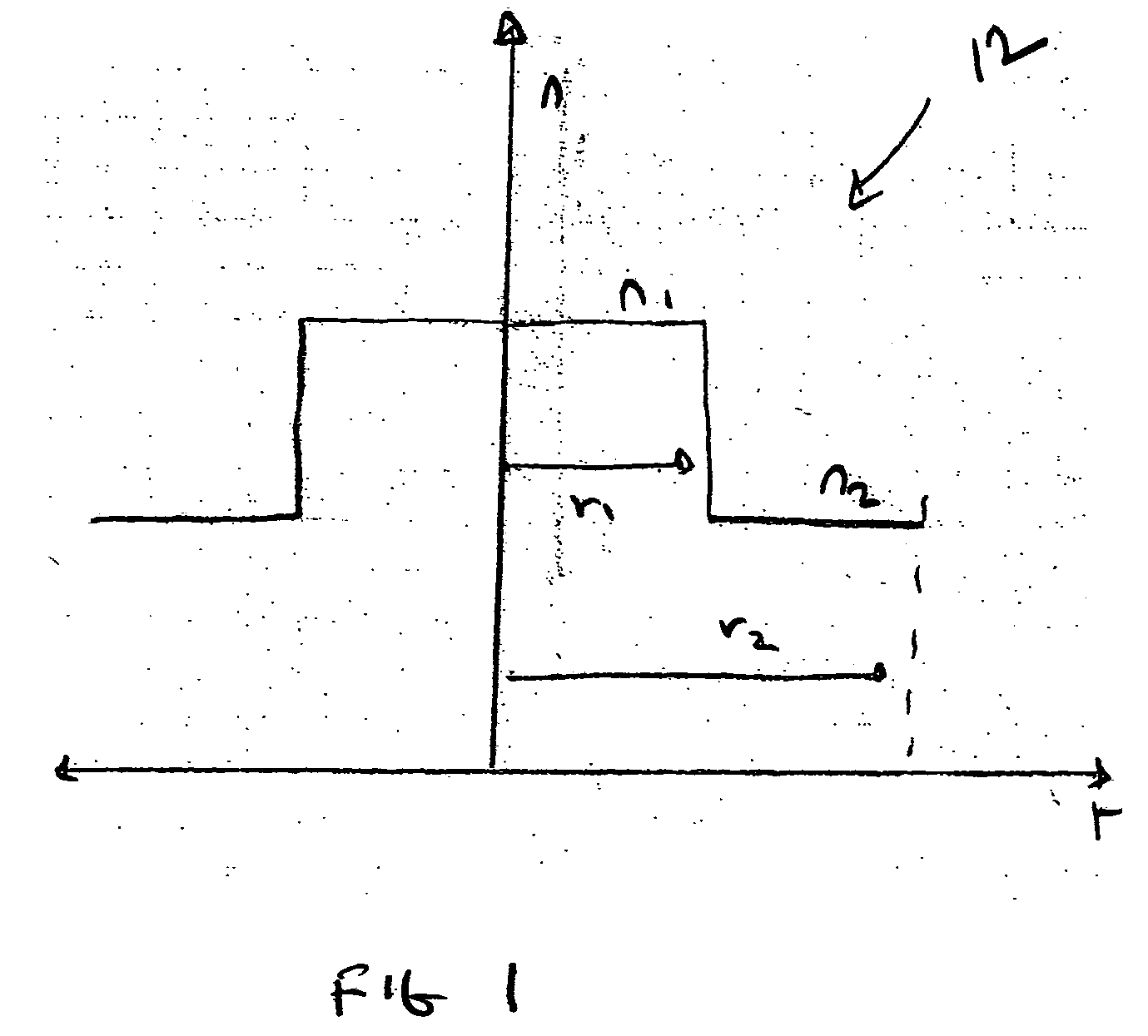 Optical fiber with suppressed stimulated brillouin scattering and method for making such a fiber