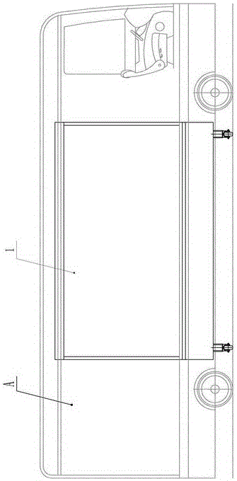 Undercarriage type RV telescopic box