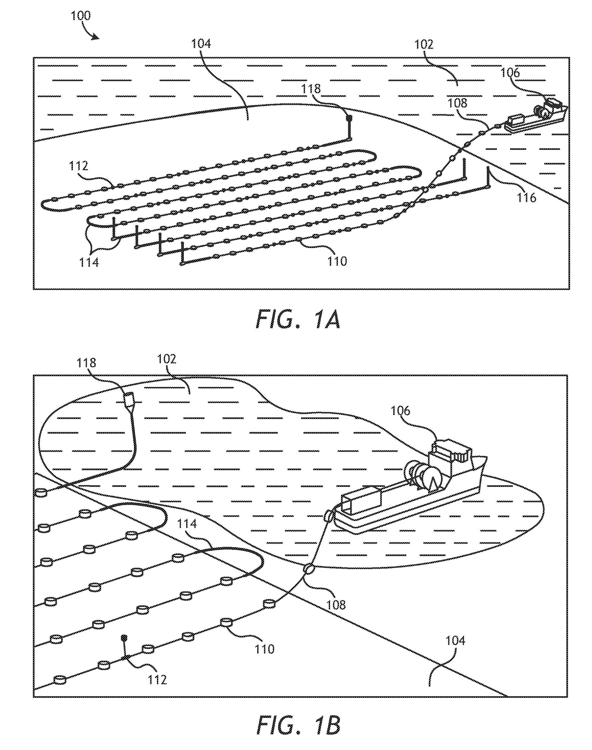 Single vessel range navigation and positioning of an ocean bottom seismic node