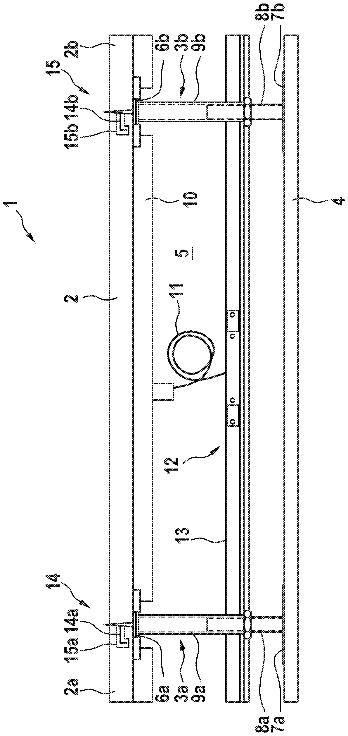 Double bottom element for double bottom