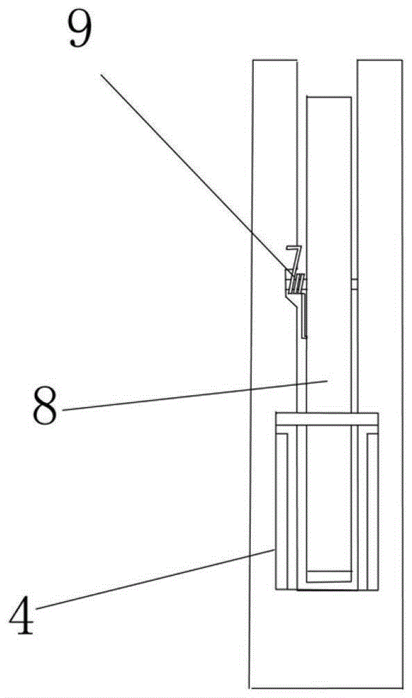 A 10kv distribution network line strung optical cable spanning device