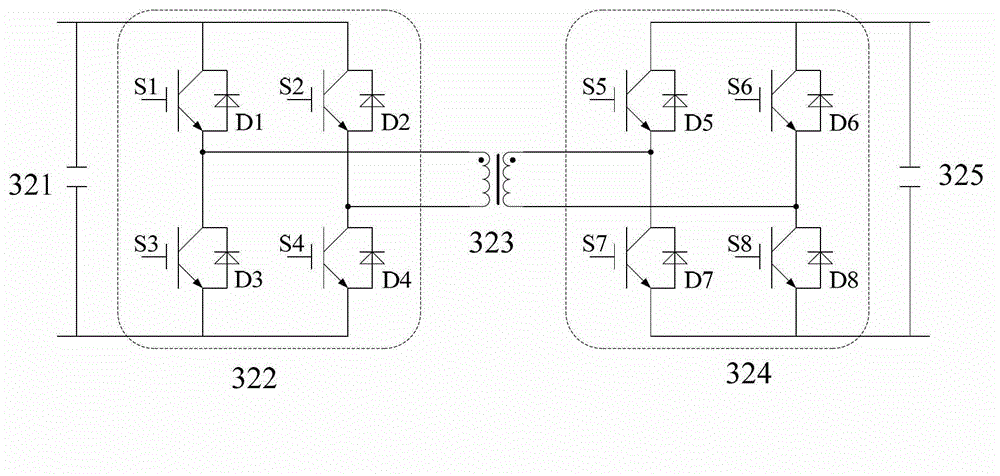 Hybrid energy storage wind/PV hybrid generation system based on solid state transformer