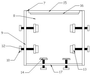 Tempered glass stable lifting fixing equipment