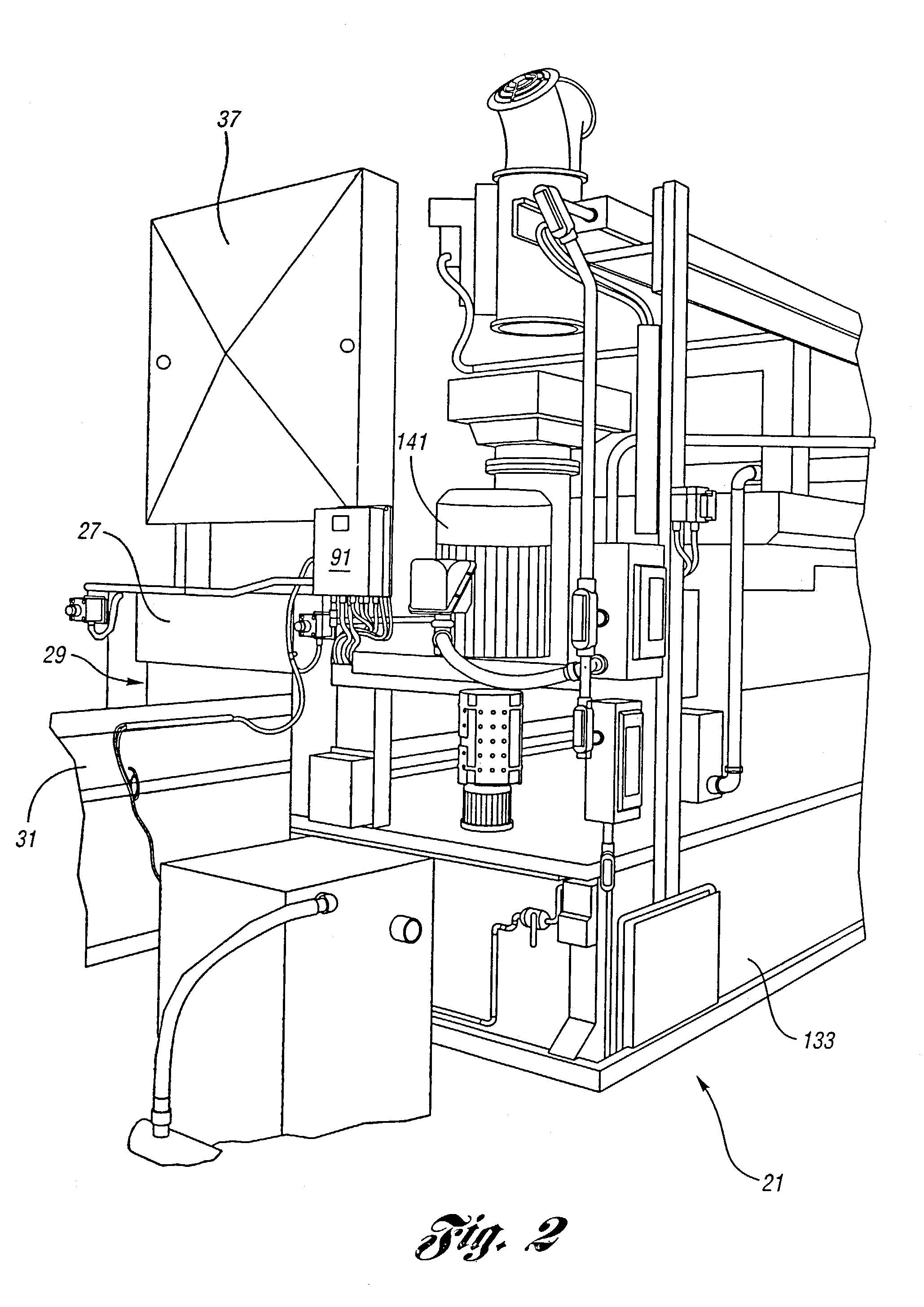 Parts washer system